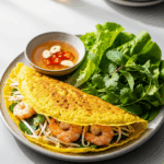 Savor the Crunch: Vietnamese Shrimp Banh Xeo Delight