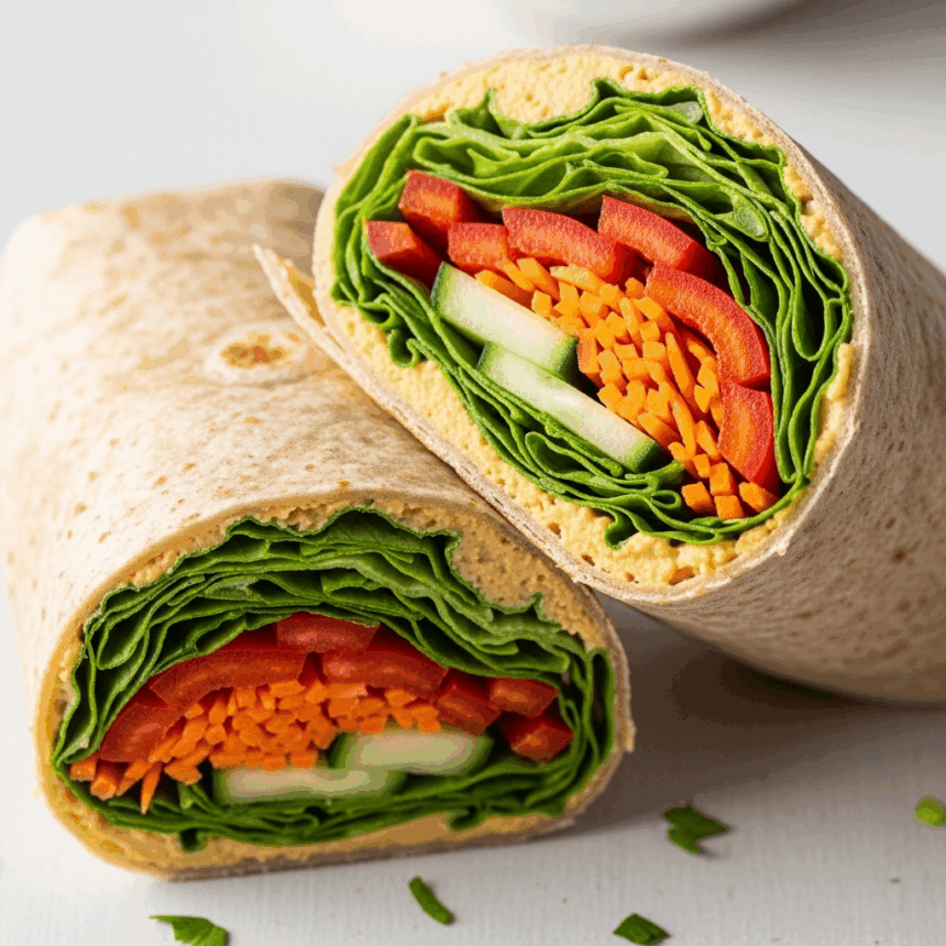 Wholesome Hummus & Veggie Wrap: A Fresh Recipe Guide