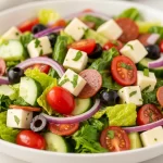 Zesty Italian Chopped Salad with Bright Lemon Vinaigrette