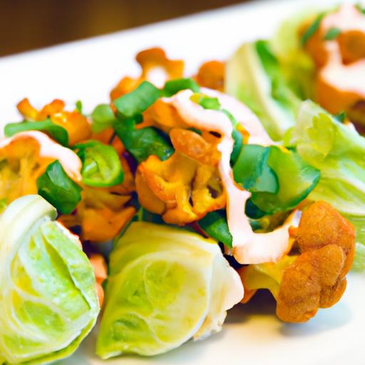 Spicy⁣ Buffalo ‍Cauliflower Lettuce Wraps: A Fresh Twist