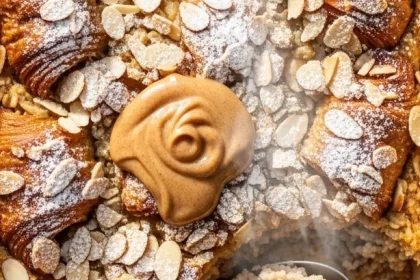 Almond Croissant Baked Oatmeal: A Cozy Twist on Breakfast