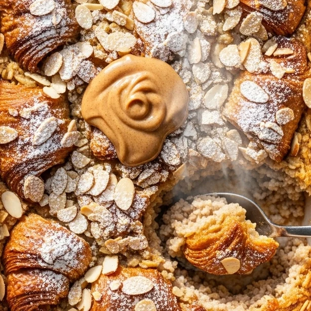 Almond Croissant Baked Oatmeal: A Cozy Twist on Breakfast