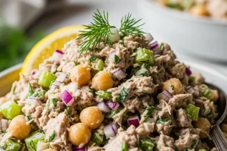 Chickpea “Tuna” Salad: A Plant-Powered Seafood Delight