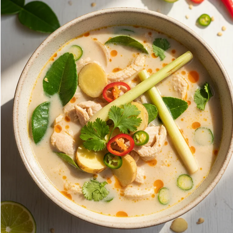 Tom Kha Gai: Exploring Thailand’s Creamy Coconut Chicken Soup