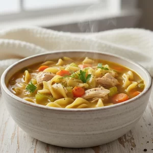 Homemade Southern Chicken Noodle Soup: From Scratch Magic