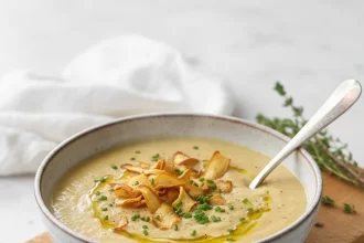 Velvety Roasted Parsnip & Apple Soup: A Creamy Delight