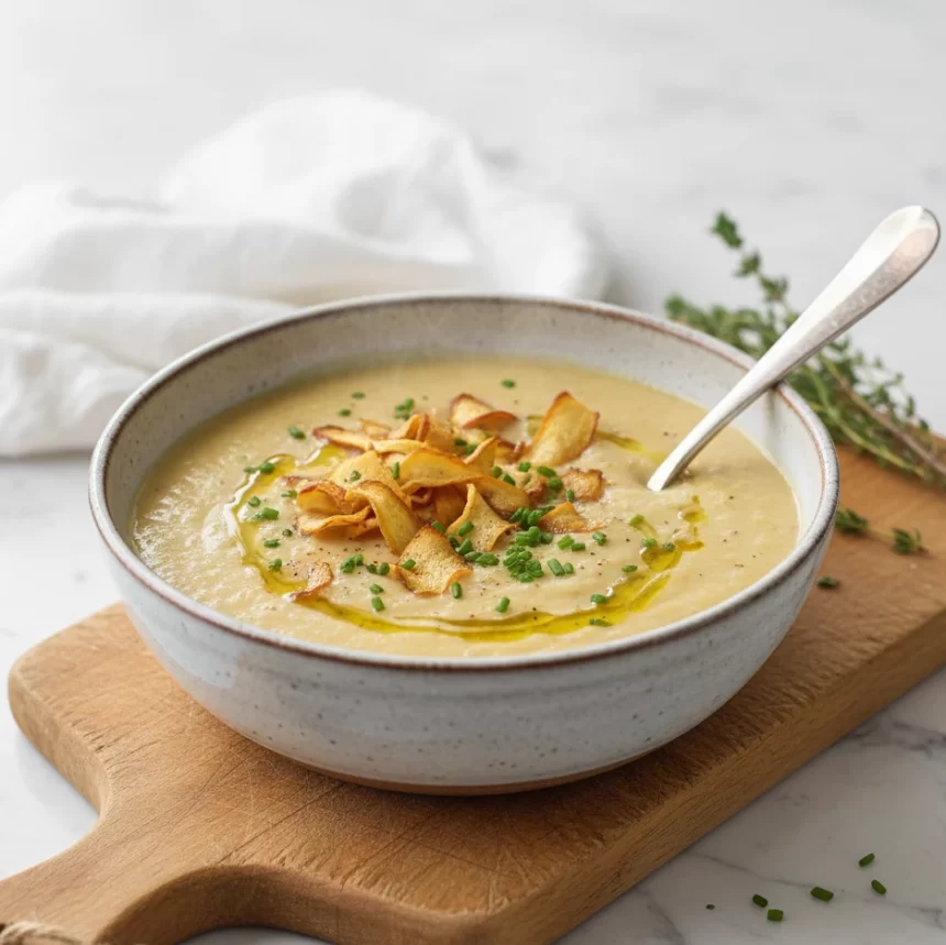 Velvety Roasted Parsnip & Apple Soup: A Creamy Delight