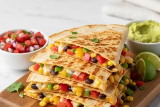Colorful Veggie Quesadilla with Bell Peppers: A Flavorful Twist