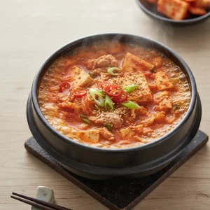 Savor Kimchi Jjigae with Tuna: Korea’s Spicy Stew Delight