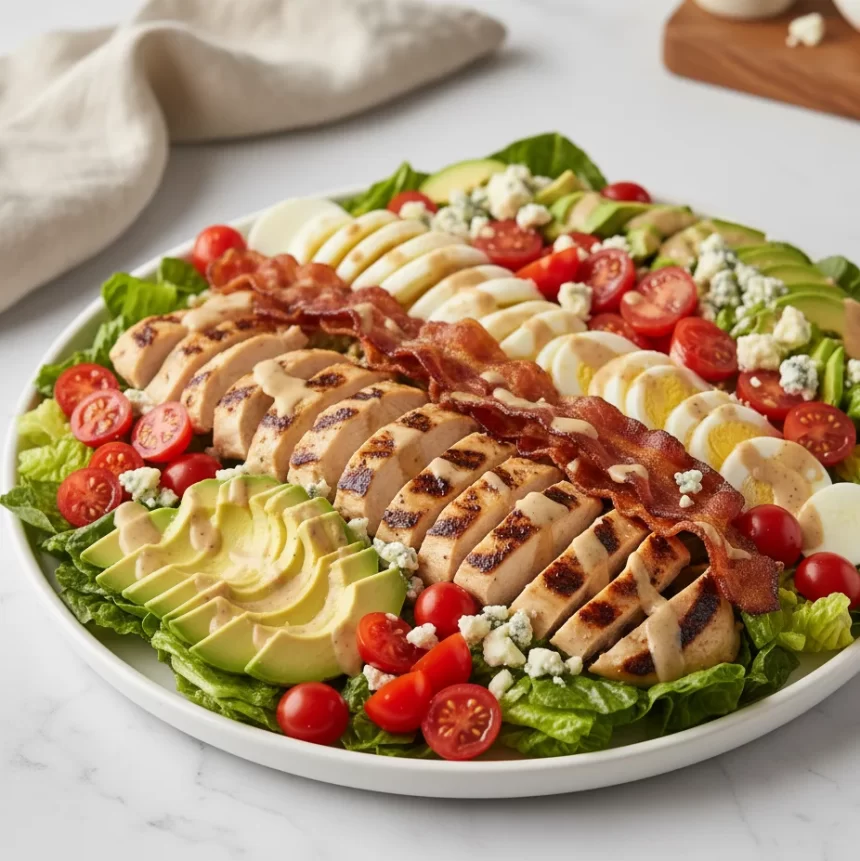 Power-Packed Cobb Salad with Grilled Chicken & Beef Bacon