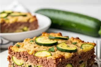 Hearty Ground Beef and Zucchini Casserole: A Flavorful Twist