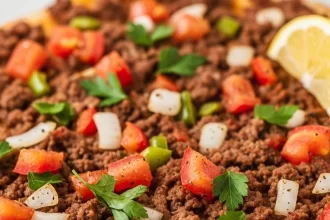 Savor Authentic Turkish Lahmacun: Ground Beef Recipe Guide