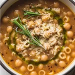 Hearty Pasta e Ceci: Italy's Comfort Chickpea Soup Recipe