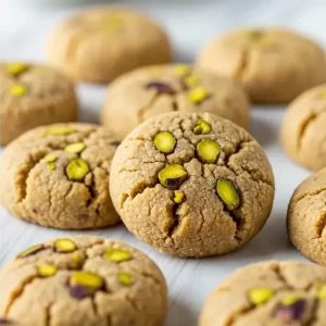 Sweet Harmony: Pistachio Turkish Delight Cookies Unveiled