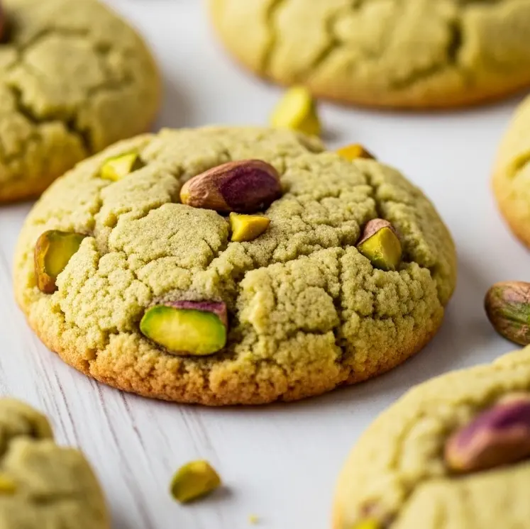 Sweet Harmony: Pistachio Turkish Delight Cookies Unveiled