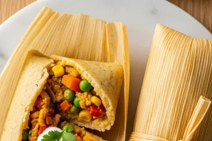 Savor Veggie Tamales: Mushrooms and Zucchini Delight