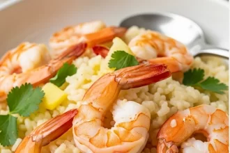 Zesty Shrimp and Lemon Risotto: A Flavorful Seafood Delight