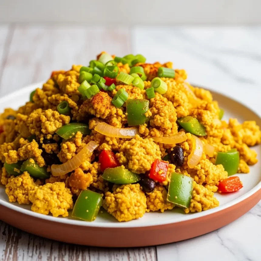 Sunrise Delight: Vegan Southern Tofu Scramble Recipe