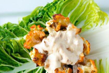 Spicy Buffalo Cauliflower Lettuce Wraps: A Fresh Twist