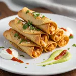 Crispy Air Fryer Chicken Taquitos: Quick Flautas Delight