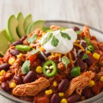 Hearty Crockpot Chicken Enchilada Chili: Flavor Meets Ease