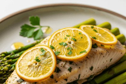 Zesty Baked Tilapia: Lemon Garlic Herb Crust Delight