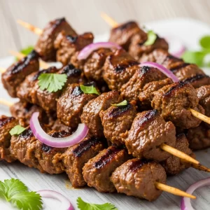 Sizzling Secrets: Perfecting Marinated Beef Satay Skewers