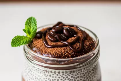 Energize Mornings with This Mocha Chia Seed Pudding Recipe