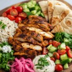 One-Pan Chicken Shawarma Platter: Easy Middle Eastern Feast