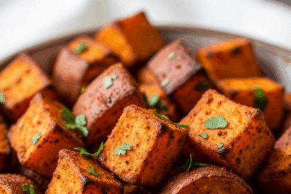 Golden Crispers: Mastering Paprika-Roasted Sweet Potatoes