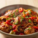 Rustic Southern-Style Chicken Cacciatore: A Flavorful Twist