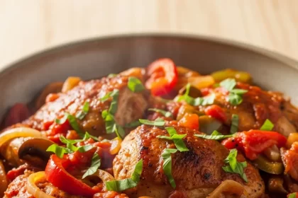 Rustic Southern-Style Chicken Cacciatore: A Flavorful Twist