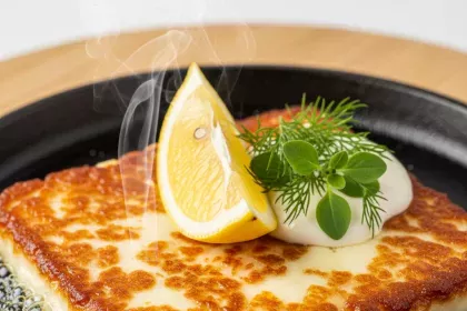 Sizzling Saganaki: The Art of Pan-Fried Greek Cheese
