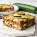 Hearty Ground Beef and Zucchini Casserole: A Flavorful Twist