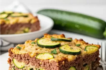 Hearty Ground Beef and Zucchini Casserole: A Flavorful Twist