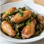 Smoky Collard Greens with Turkey Wings: A Southern Classic