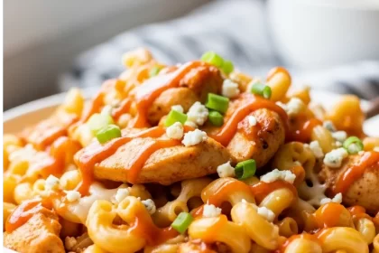 Spicy Buffalo Mac & Cheese with Chicken: A Flavor Kick