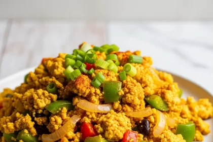 Sunrise Delight: Vegan Southern Tofu Scramble Recipe