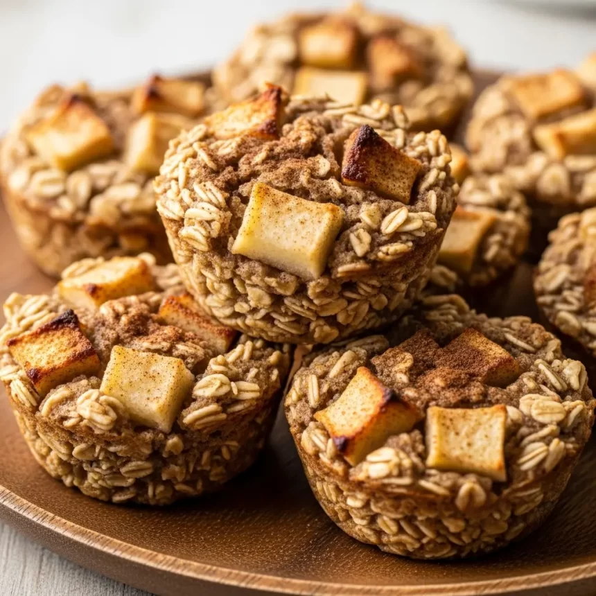 Cozy Apple Cinnamon Baked Oatmeal Cups for Easy Mornings