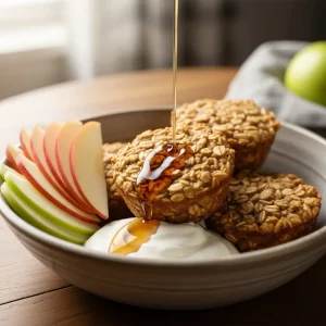 Cozy Apple Cinnamon Baked Oatmeal Cups for Easy Mornings