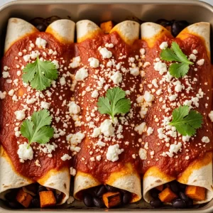 Sweet Potato Vegetarian Enchiladas: A Flavorful Twist