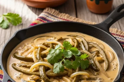 Creamy Rajas: A Flavorful Guide to Poblanos with Cream