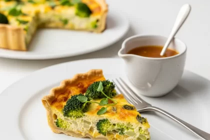 Deliciously Light: Crustless Broccoli & Cheddar Quiche Recipe