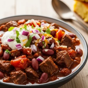 Smoky Beef Chili Recipe: A Rich Twist on Classic Comfort