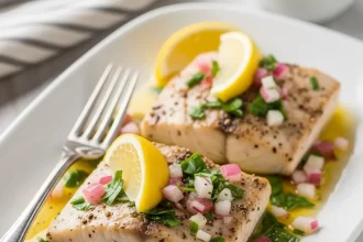 Select Zesty Grilled Swordfish with Lemon and Bright Capers Delight Zesty Grilled Swordfish with Lemon and Bright Capers Delight
