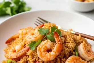 Tom Yum Fried Rice with Shrimp: A Zesty Thai Flavor Adventure