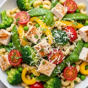 Fresh Flavor Fusion: Easy Chicken Primavera Pasta Recipe