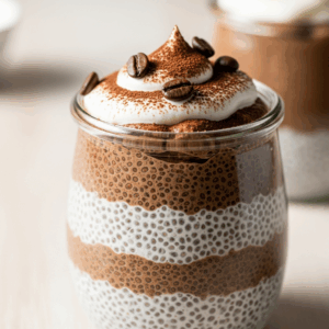 Energize Your Mornings: Mocha Chia Seed Pudding Delight