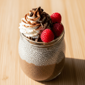 Energize Your Mornings: Mocha Chia Seed Pudding Delight