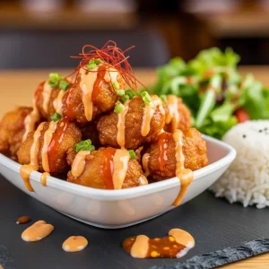 Crunch into Crispy Bang Bang Chicken: Irresistible Recipe!